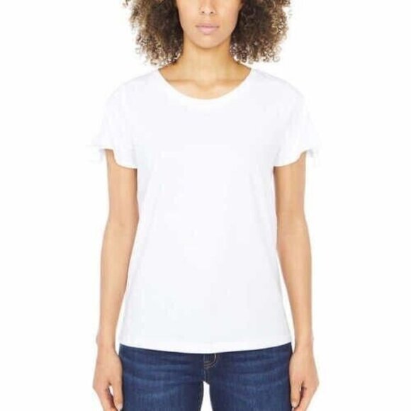 Nautica Ladies' Tie Sleeve Top (White, Medium) - Picture 1 of 3